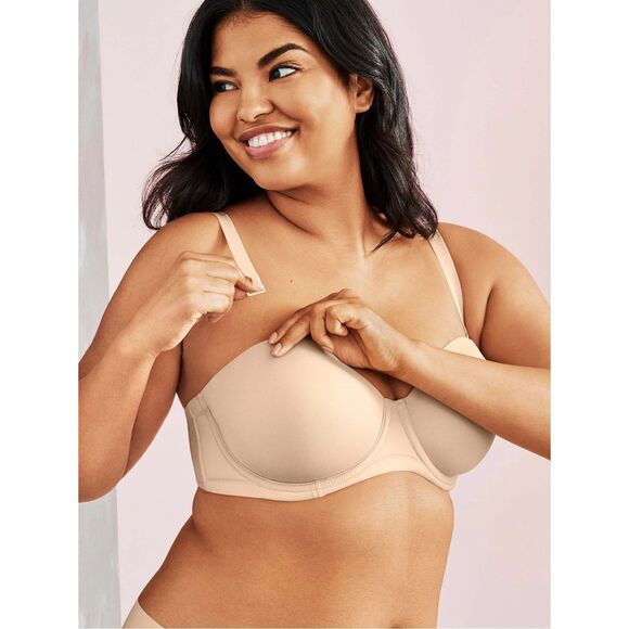 Wacoal NWT Red Carpet Underwire Strapless Bra, Sand 36DD - Picture 2 of 7